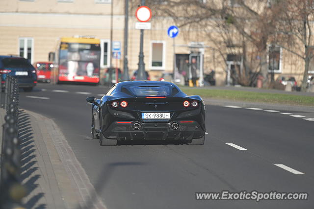 Ferrari F8 Tributo spotted in Warsaw, Poland