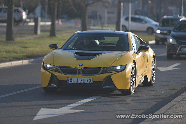 BMW I8 spotted in Warsaw, Poland
