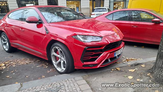 Lamborghini Urus spotted in Prague, Czech Republic