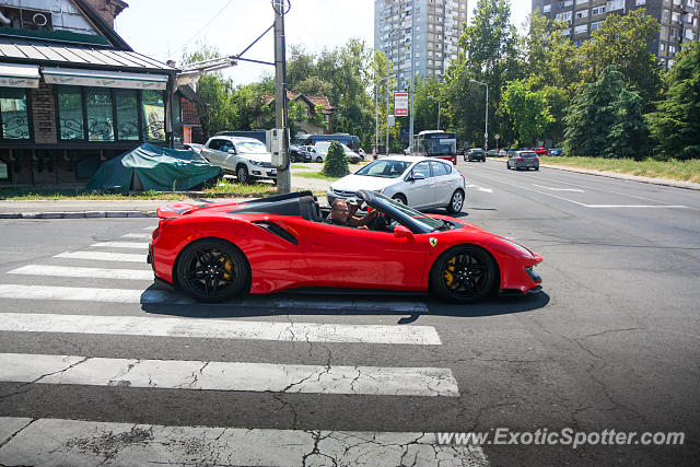 Ferrari 488 GTB spotted in Belgrade, Serbia