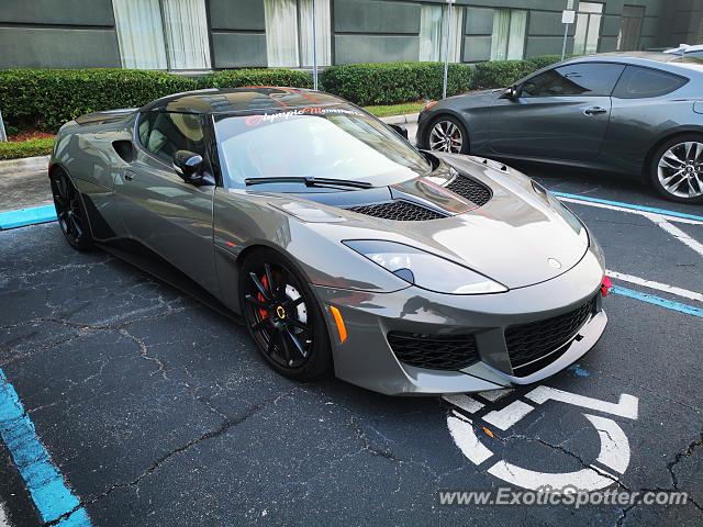 Lotus Evora spotted in Orlando, Florida