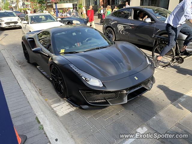 Ferrari 488 GTB spotted in Toronto, Canada