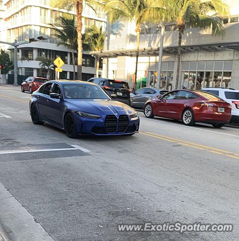 BMW M5 spotted in Miami Beach, Florida