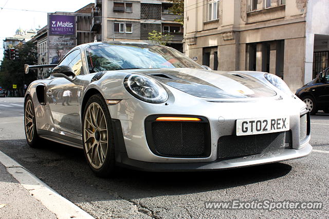 Porsche 911 GT2 spotted in Belgrade, Serbia