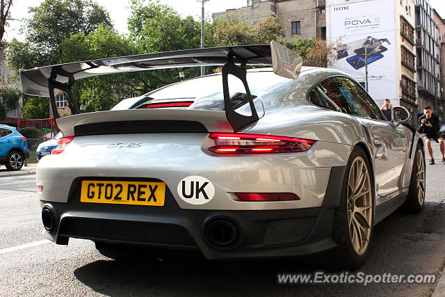 Porsche 911 GT2 spotted in Belgrade, Serbia