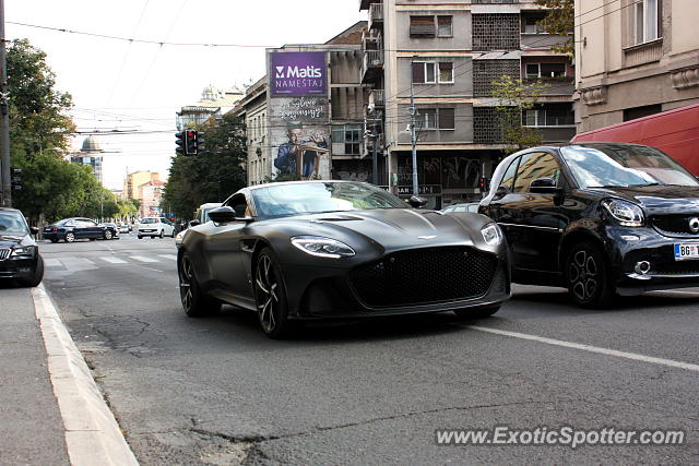 Aston Martin DBS spotted in Belgrade, Serbia
