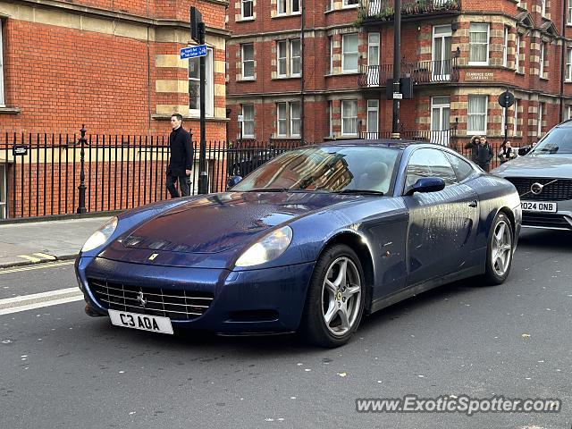 Ferrari 612 spotted in London, United Kingdom