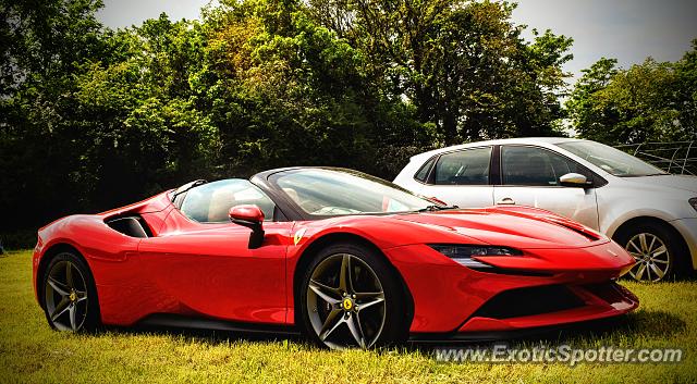 Ferrari SF90 Stradale spotted in Spital, United Kingdom