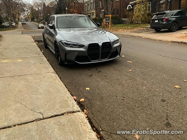 BMW M5 spotted in Westmount, Canada