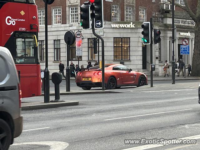 Nissan GT-R spotted in London, United Kingdom