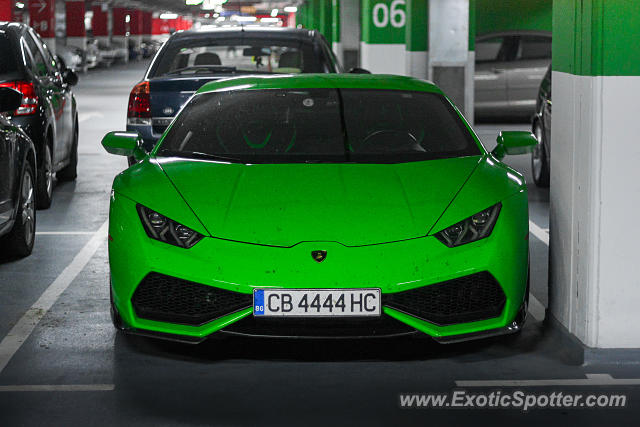Lamborghini Huracan spotted in Belgrade, Serbia