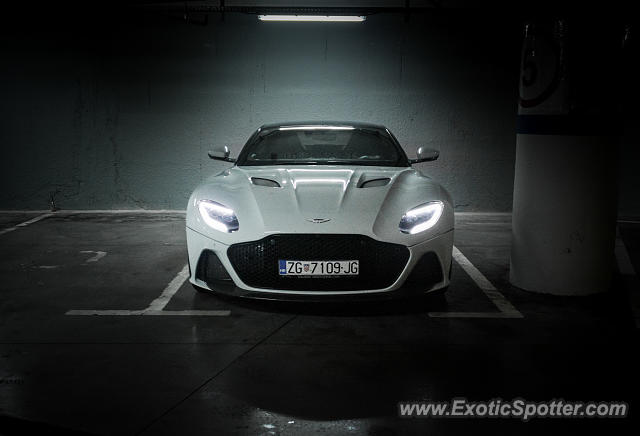 Aston Martin DBS spotted in Belgrade, Serbia