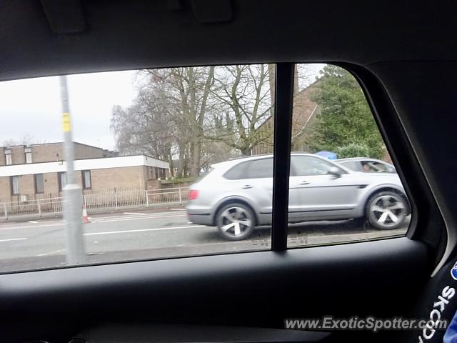 Bentley Bentayga spotted in Stretford, United Kingdom