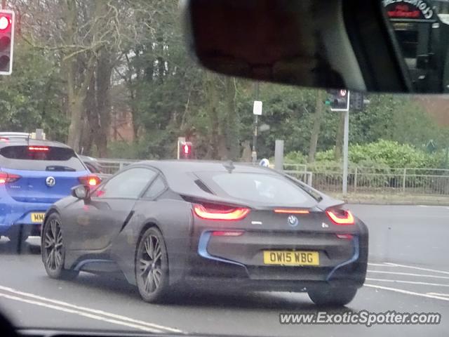 BMW I8 spotted in Old Trafford, United Kingdom