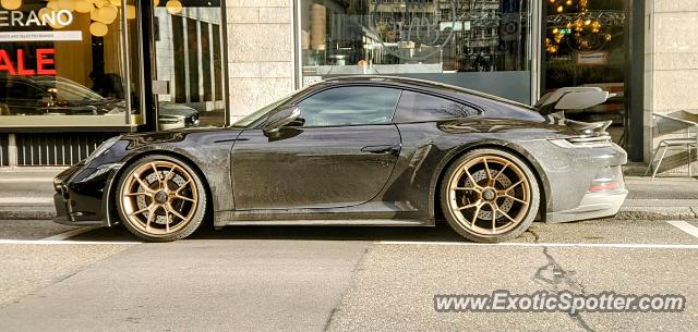 Porsche 911 GT3 spotted in Zurich, Switzerland