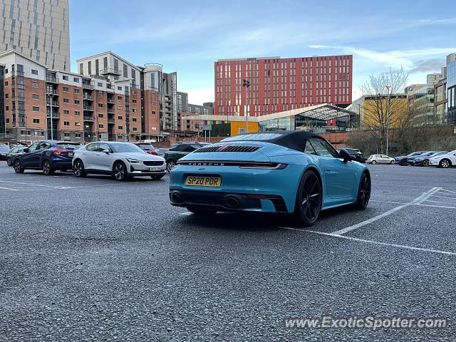 Porsche 911 spotted in Manchester, United Kingdom