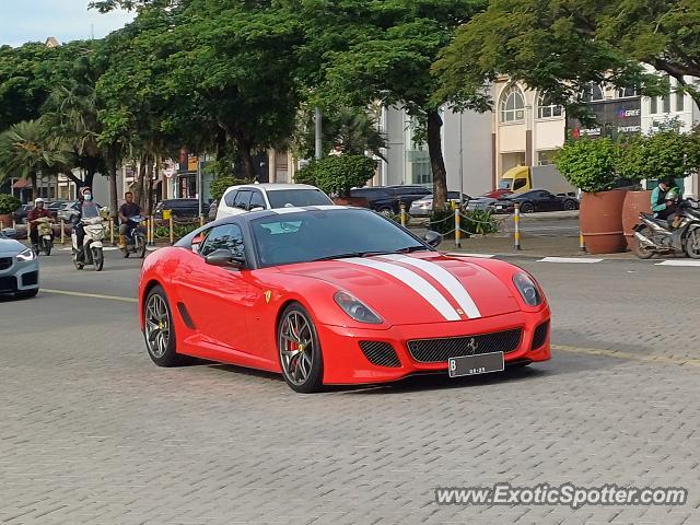 Ferrari 599GTO spotted in Jakarta, Indonesia