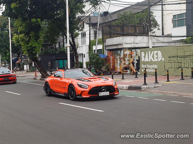 Mercedes AMG GT spotted in Jakarta, Indonesia