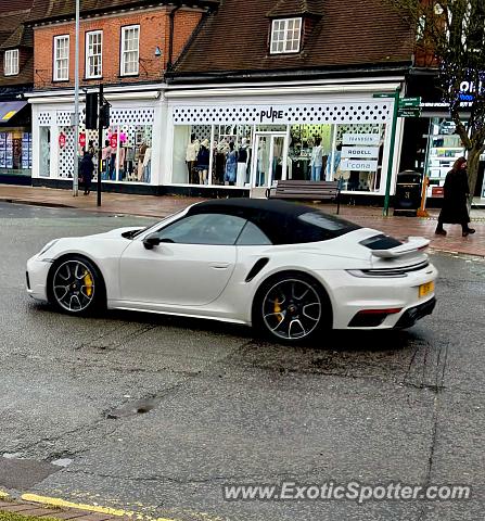 Porsche 911 Turbo spotted in Wilmslow, United Kingdom