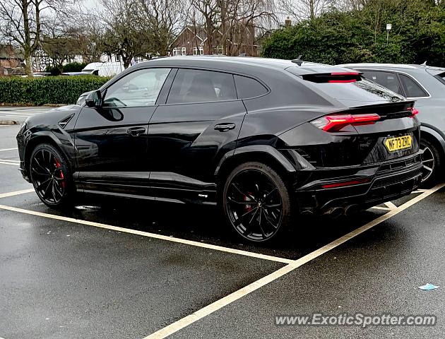 Lamborghini Urus spotted in Wilmslow, United Kingdom