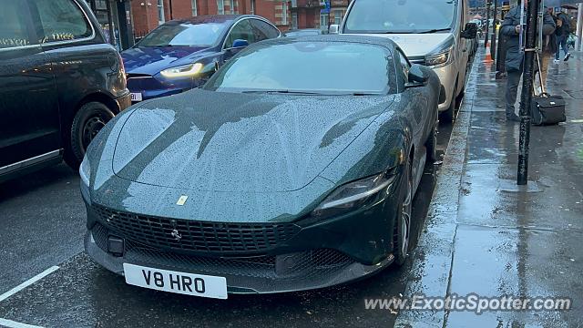 Ferrari Roma spotted in London, United Kingdom