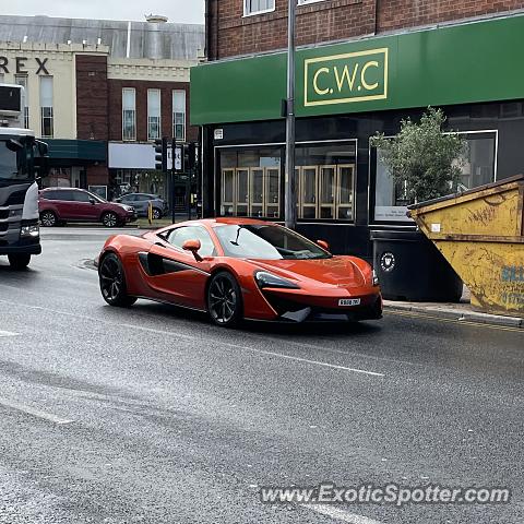 Mclaren 570S spotted in Wilmslow, United Kingdom