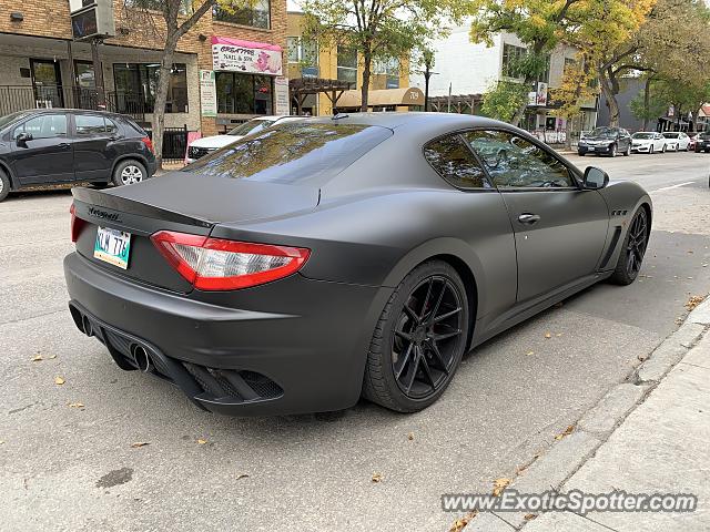 Maserati GranTurismo spotted in Winnipeg, Canada