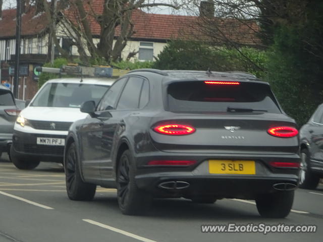 Bentley Bentayga spotted in Broadheath, United Kingdom