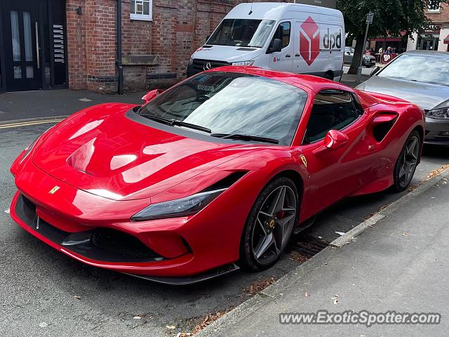 Ferrari F8 Tributo spotted in Alderley Edge, United Kingdom