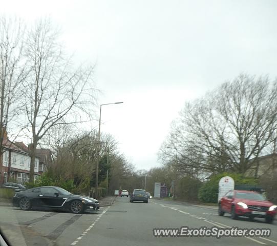Nissan GT-R spotted in Carrington, United Kingdom