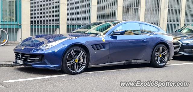 Ferrari GTC4Lusso spotted in Zurich, Switzerland