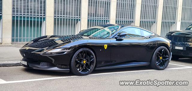 Ferrari Roma spotted in Zurich, Switzerland