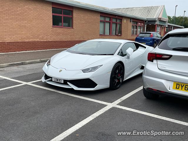 Lamborghini Huracan spotted in Preston, United Kingdom