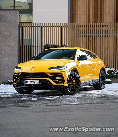 Lamborghini Urus spotted in Tehran, Iran