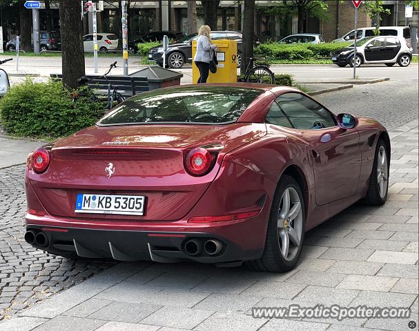 Ferrari California spotted in Munich, Germany