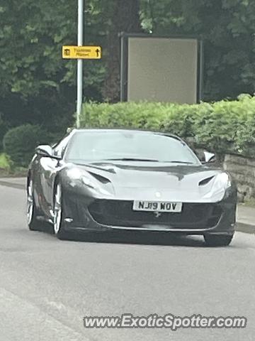 Ferrari 812 Superfast spotted in Alderley edge, United Kingdom