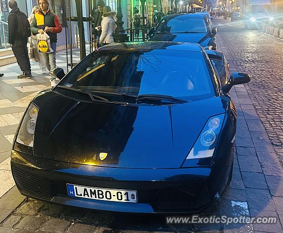 Lamborghini Gallardo spotted in Budapest, Hungary