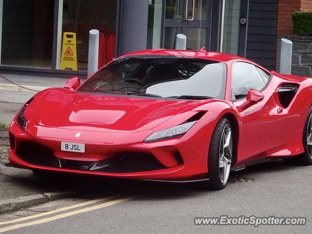 Ferrari F8 Tributo spotted in Wilmslow, United Kingdom