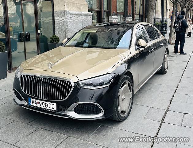 Mercedes Maybach spotted in Budapest, Hungary