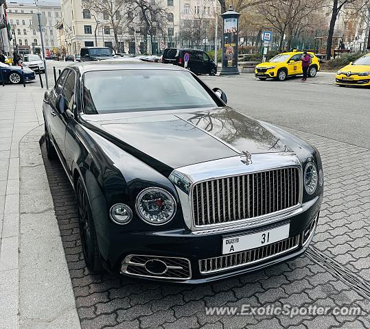 Bentley Mulsanne spotted in Budapest, Hungary