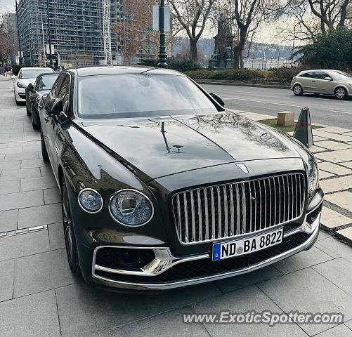 Bentley Flying Spur spotted in Budapest, Hungary