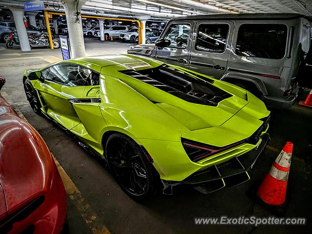 Lamborghini Aventador spotted in New York, New York