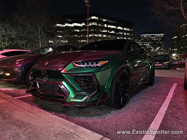 Lamborghini Urus spotted in Atlanta, Georgia