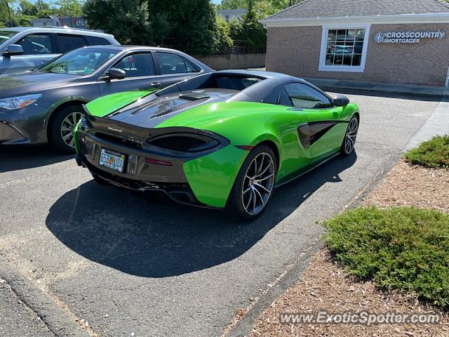 Mclaren 570S spotted in Monroe, Connecticut