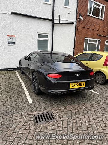 Bentley Continental spotted in Wilmslow, United Kingdom