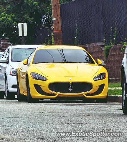 Maserati GranTurismo spotted in Jersey City, New Jersey