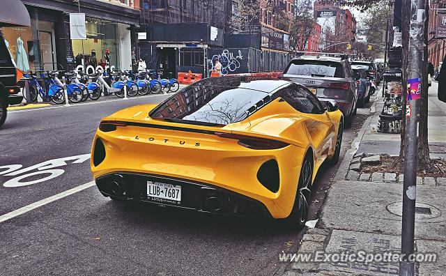 Lotus Evora spotted in New York, New York