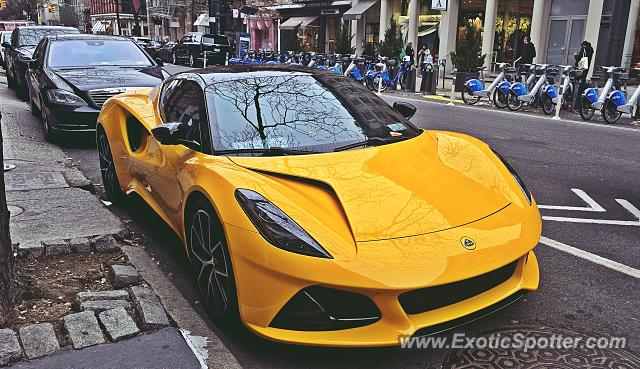 Lotus Evora spotted in New York, New York