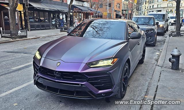 Lamborghini Urus spotted in New York, New York