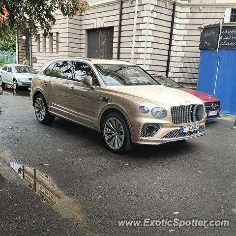 Bentley Bentayga spotted in Constanta, Romania